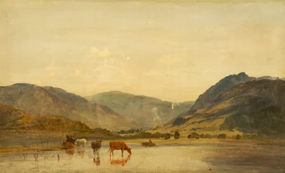 Scène de lac, c.1860-70